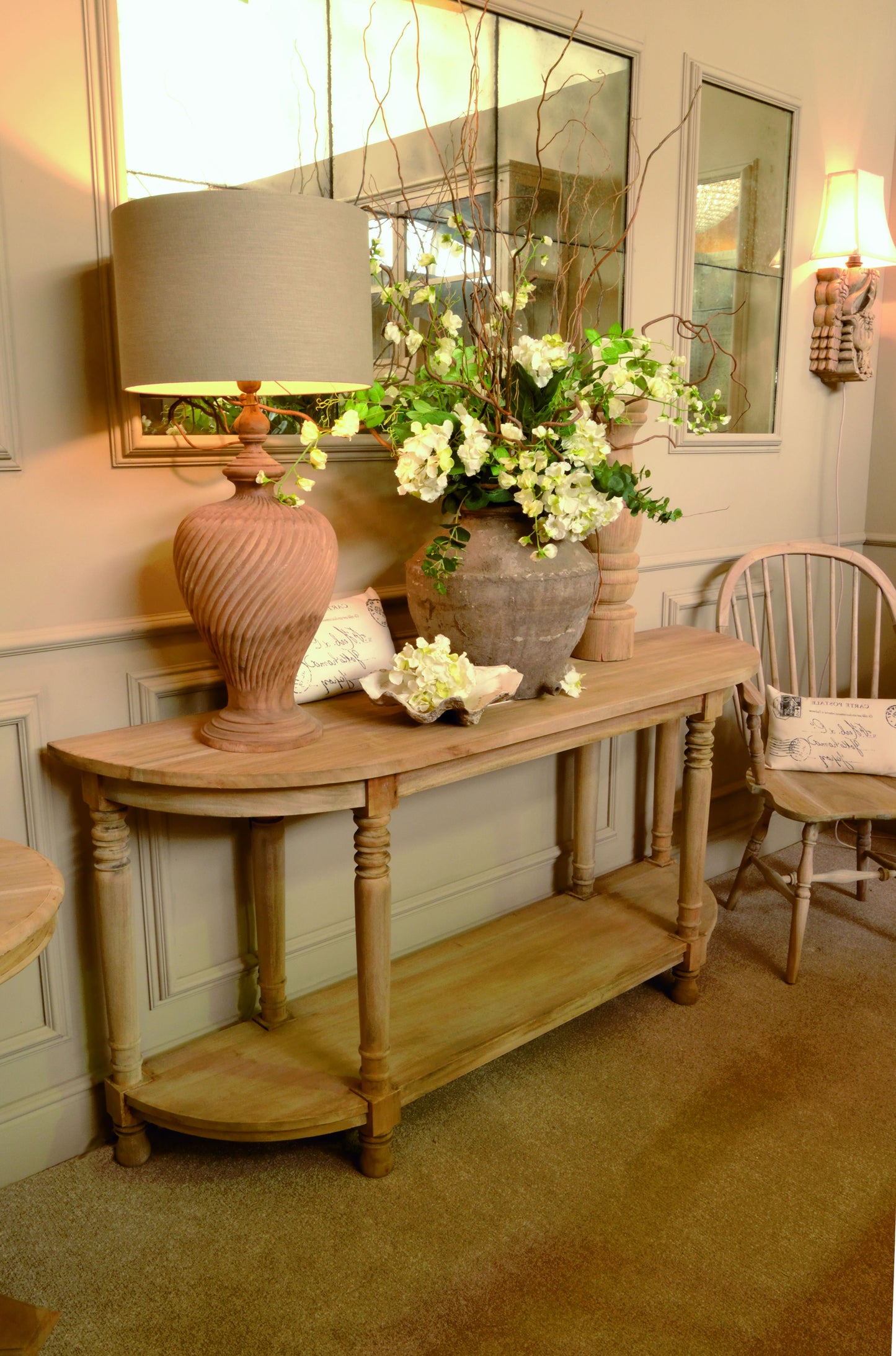 Vintage Long Console Table