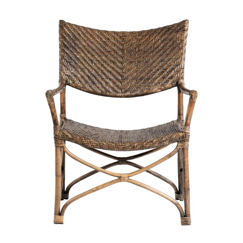 Wickerworks Collection Squire Chair (Set of 2) in Rustic