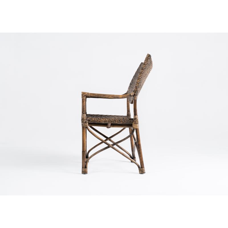 Wickerworks Collection Squire Chair (Set of 2) in Rustic