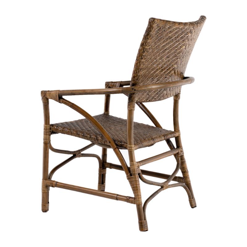 Wickerworks Collection Jester Chair (Set of 2) in Rustic