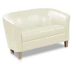 Claridon 2 Seater Sofa Polyurethane Cream