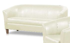 Claridon 3 Seater Sofa Polyurethane Cream