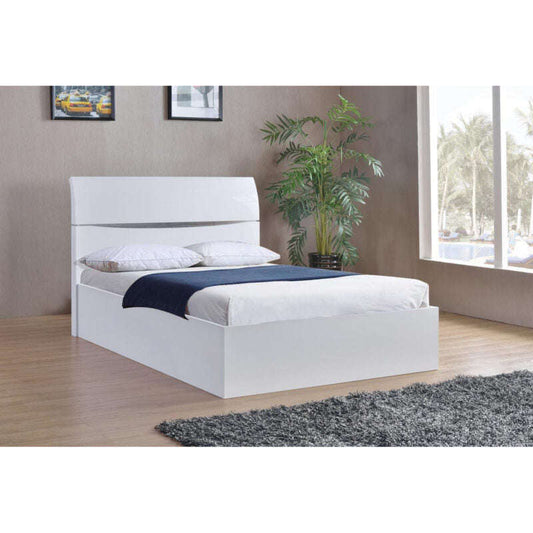 Ashpinoke:Arden High Gloss Storage Bed King Size-King Size Beds-Heartlands Furniture