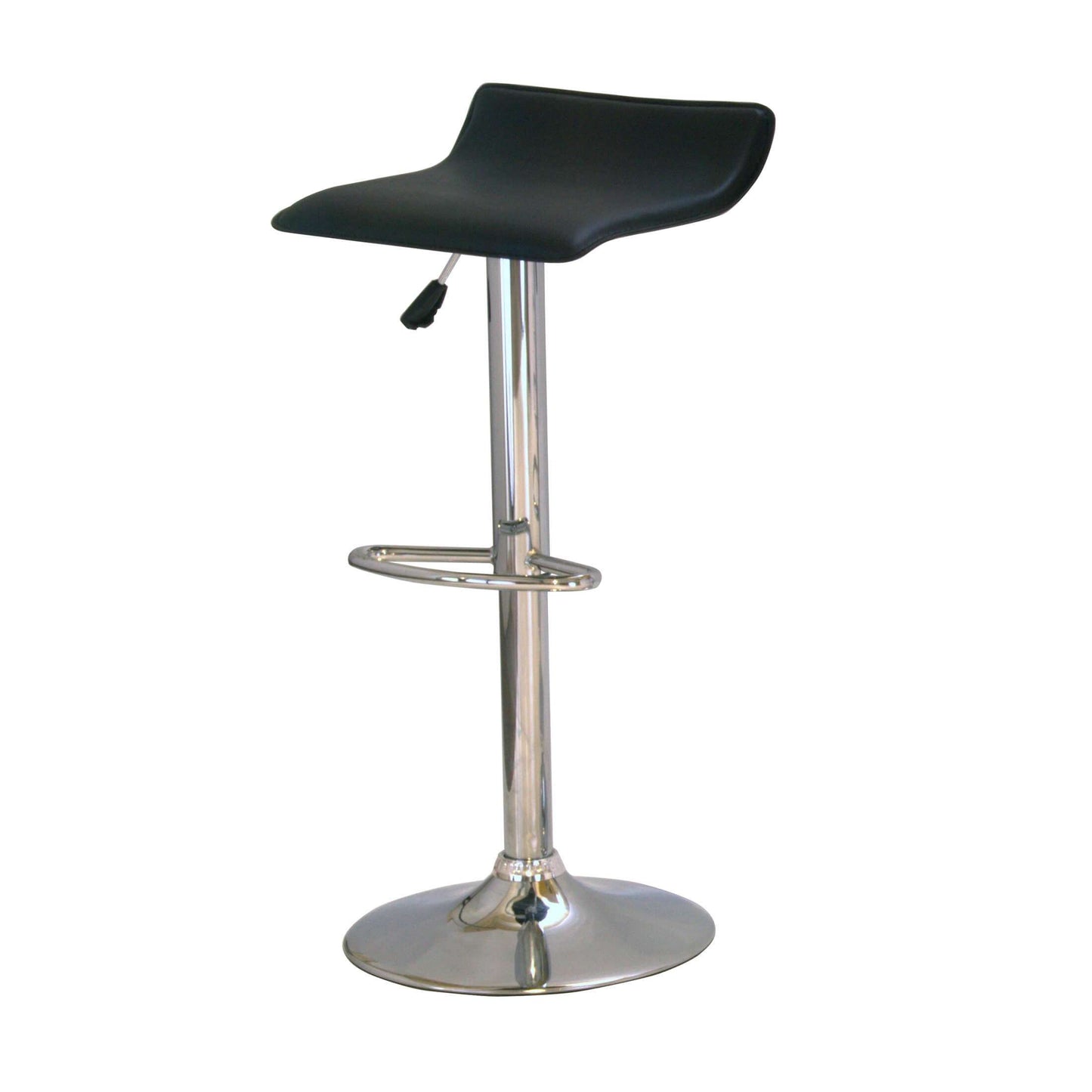 Ashpinoke:Bar Stool Model 8 Black (Sold in Pairs)-Bar Stools-Heartlands Furniture