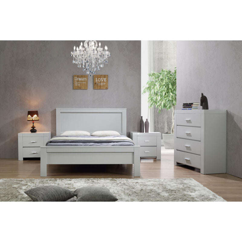 Ashpinoke:California Nightstand Grey-Nightstands-Heartlands Furniture