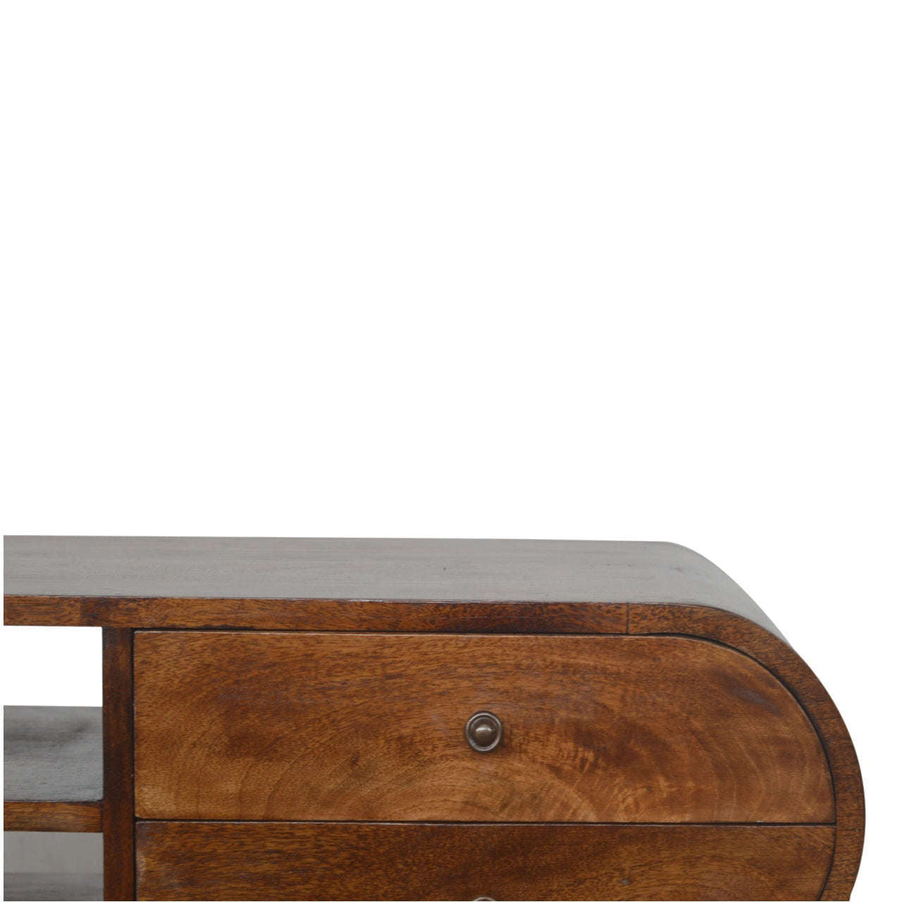 Ashpinoke:Chestnut Circular Media Unit-Media Units-Artisan