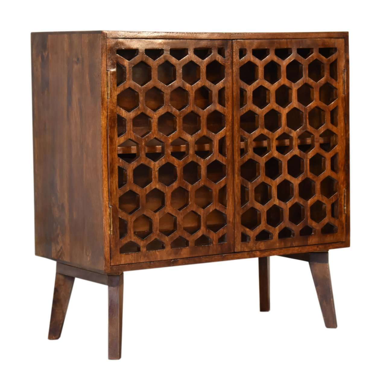 Ashpinoke:Chestnut Comb Cabinet-Cabinets-Artisan