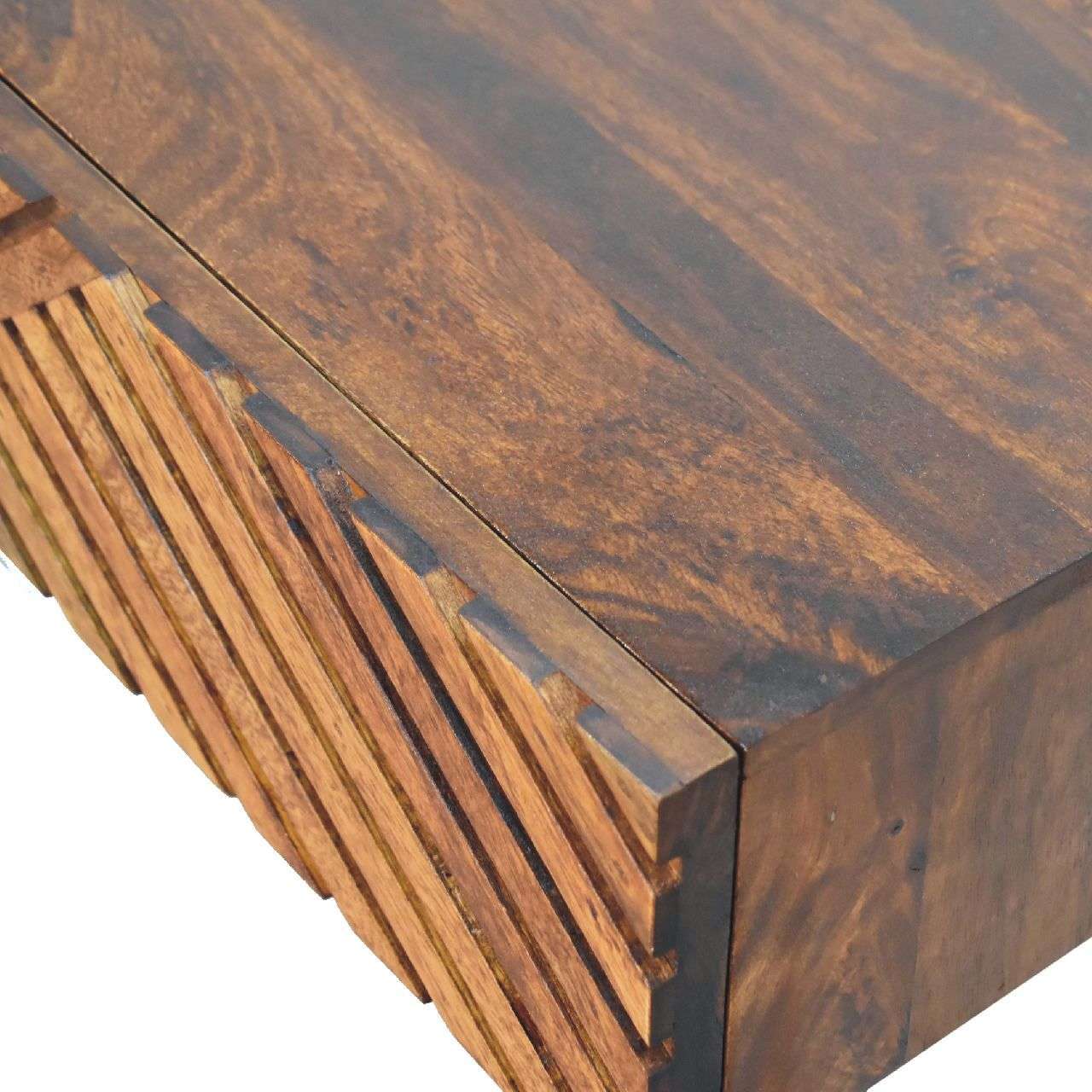 Ashpinoke:Chestnut Lille Console Table-Console and Hall Tables-Artisan