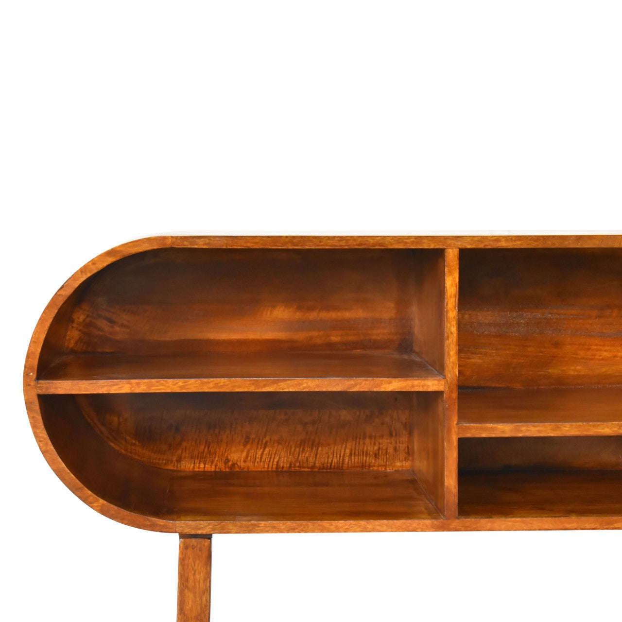 Ashpinoke:Chestnut Open Circular Media Unit-Media Units-Artisan