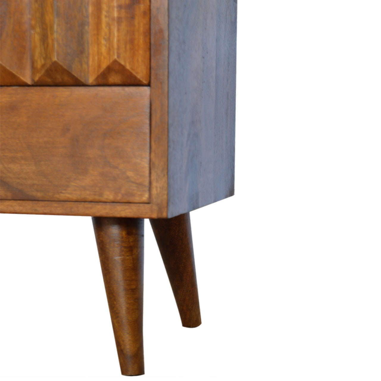 Ashpinoke:Chestnut Prism Bedside-Bedsides-Artisan