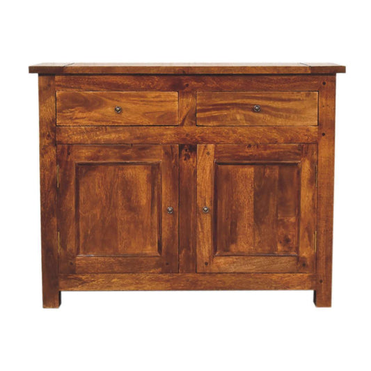 Ashpinoke:Chestnut Sideboard with 2 Drawers-Sideboards-Artisan