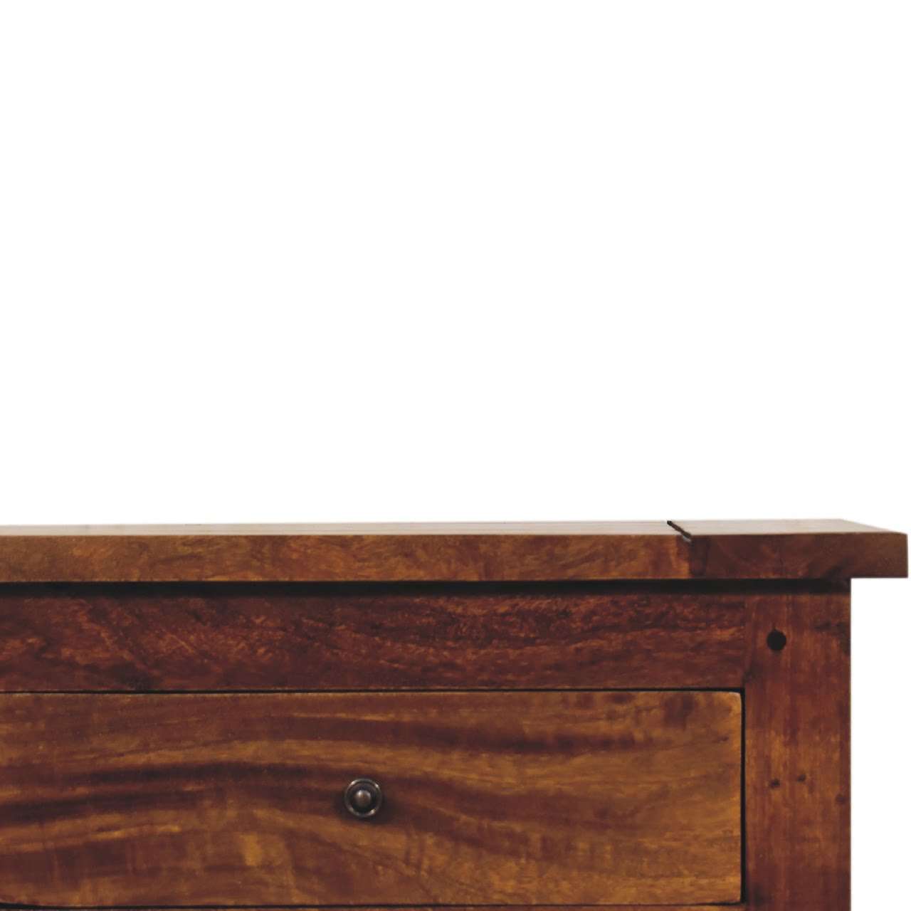 Ashpinoke:Chestnut Sideboard with 2 Drawers-Sideboards-Artisan