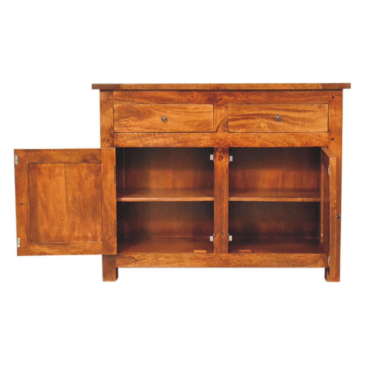 Ashpinoke:Chestnut Sideboard with 2 Drawers-Sideboards-Artisan