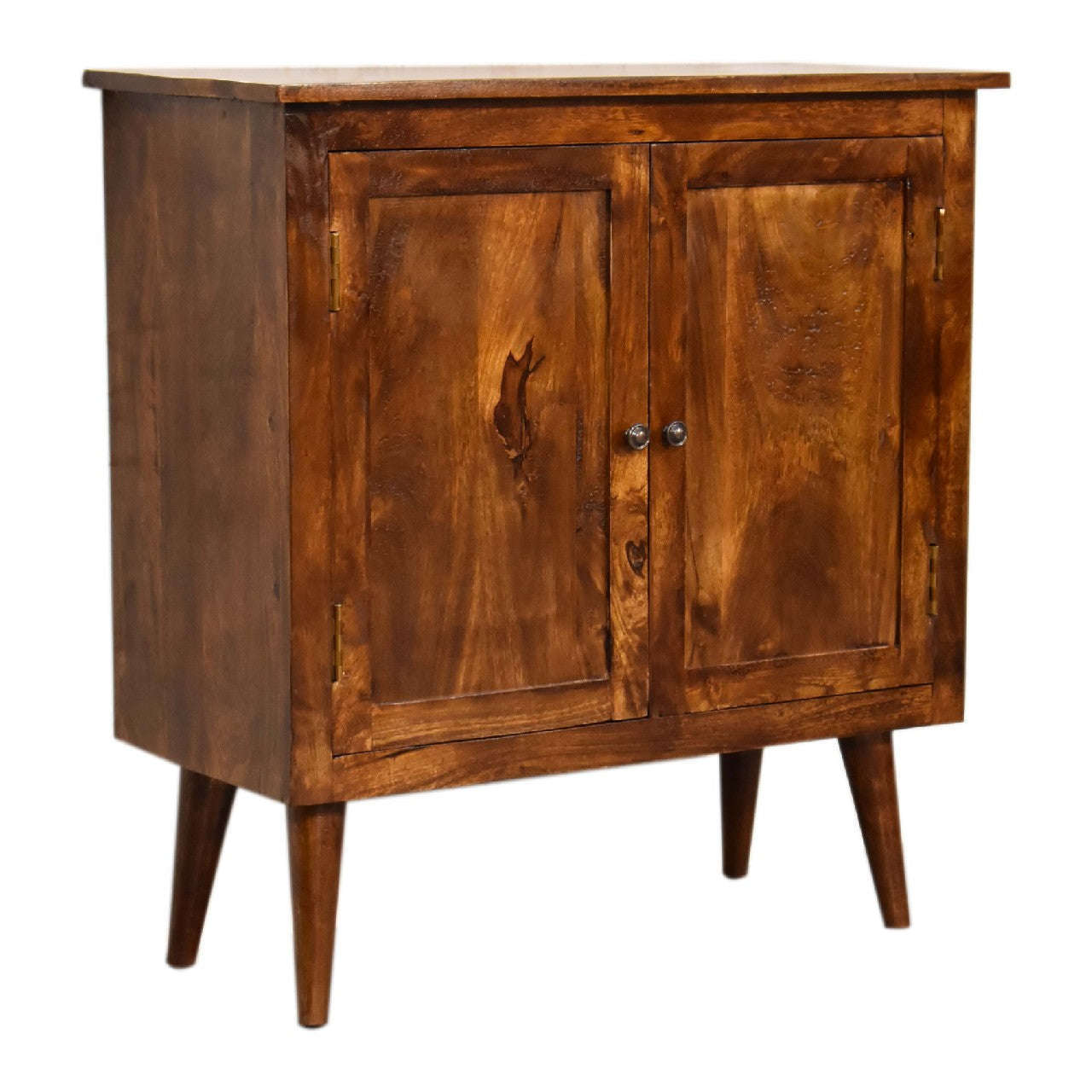 Ashpinoke:Chestnut Solid Wood Nordic Style Cabinet-Cabinets-Artisan