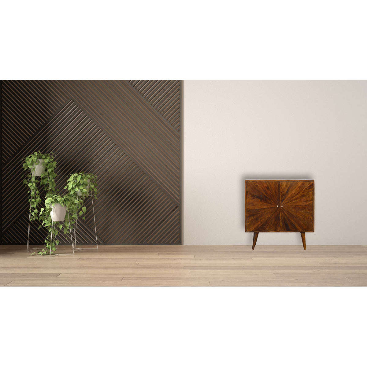 Ashpinoke:Chestnut Sunrise Cabinet-Cabinets-Artisan