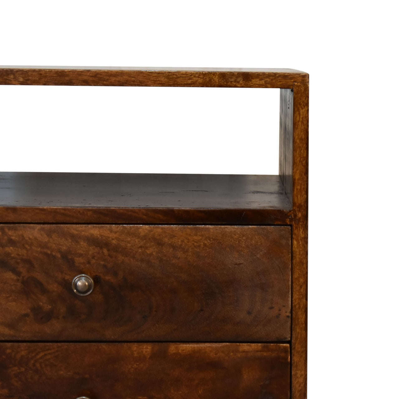 Ashpinoke:Classic Chestnut Bedside-Bedsides-Artisan