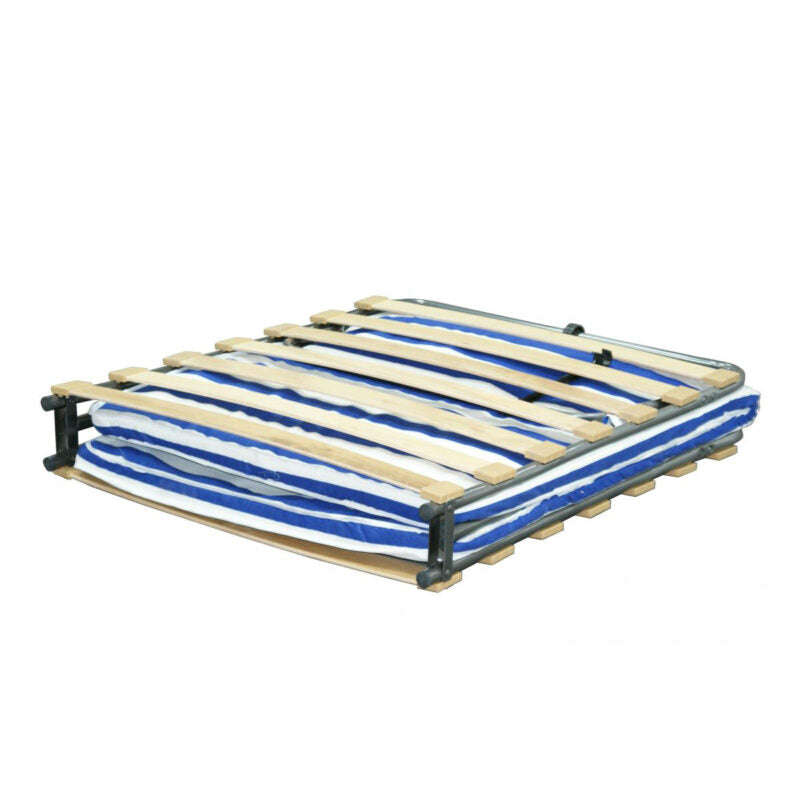 Ashpinoke:Copenhagen Folding Bed with Mattress-Folding Beds-Heartlands Furniture