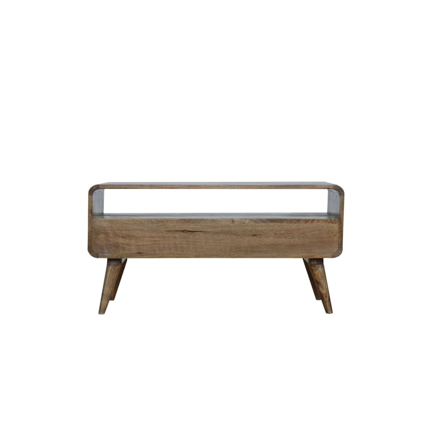 Ashpinoke:Curved Grey Washed Media Unit-Media Units-Artisan