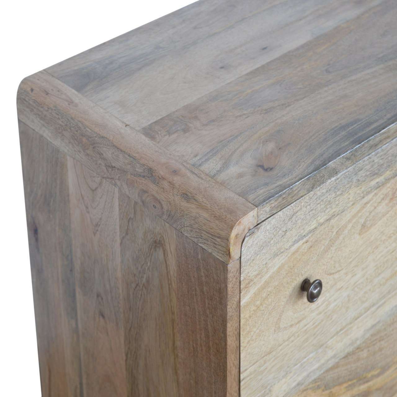 Ashpinoke:Curved Oak-ish Chest-Chests and Drawers-Artisan