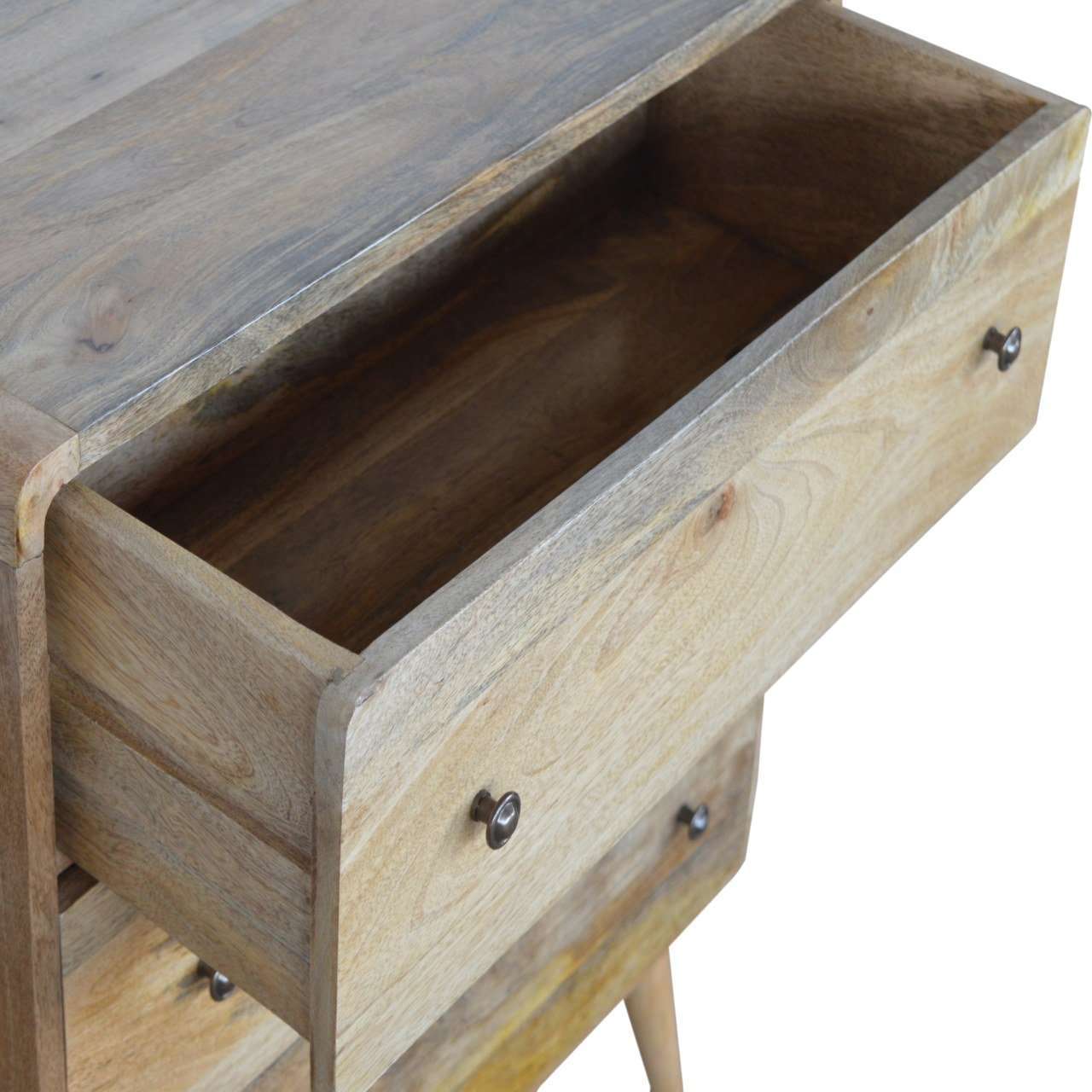 Ashpinoke:Curved Oak-ish Chest-Chests and Drawers-Artisan