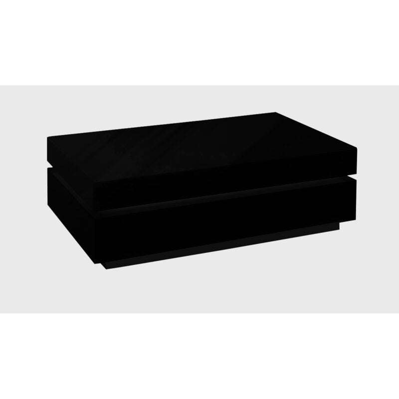 Ashpinoke:Dibble High Gloss Coffee Table White-Coffee Tables-Heartlands Furniture