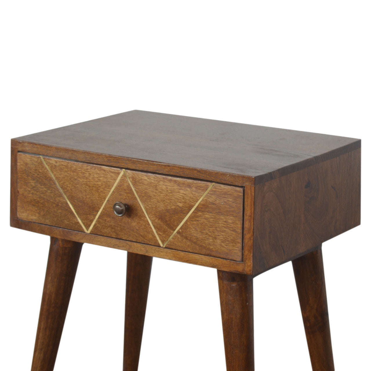 Ashpinoke:Geometric Brass Inlay Bedside-Bedsides-Artisan