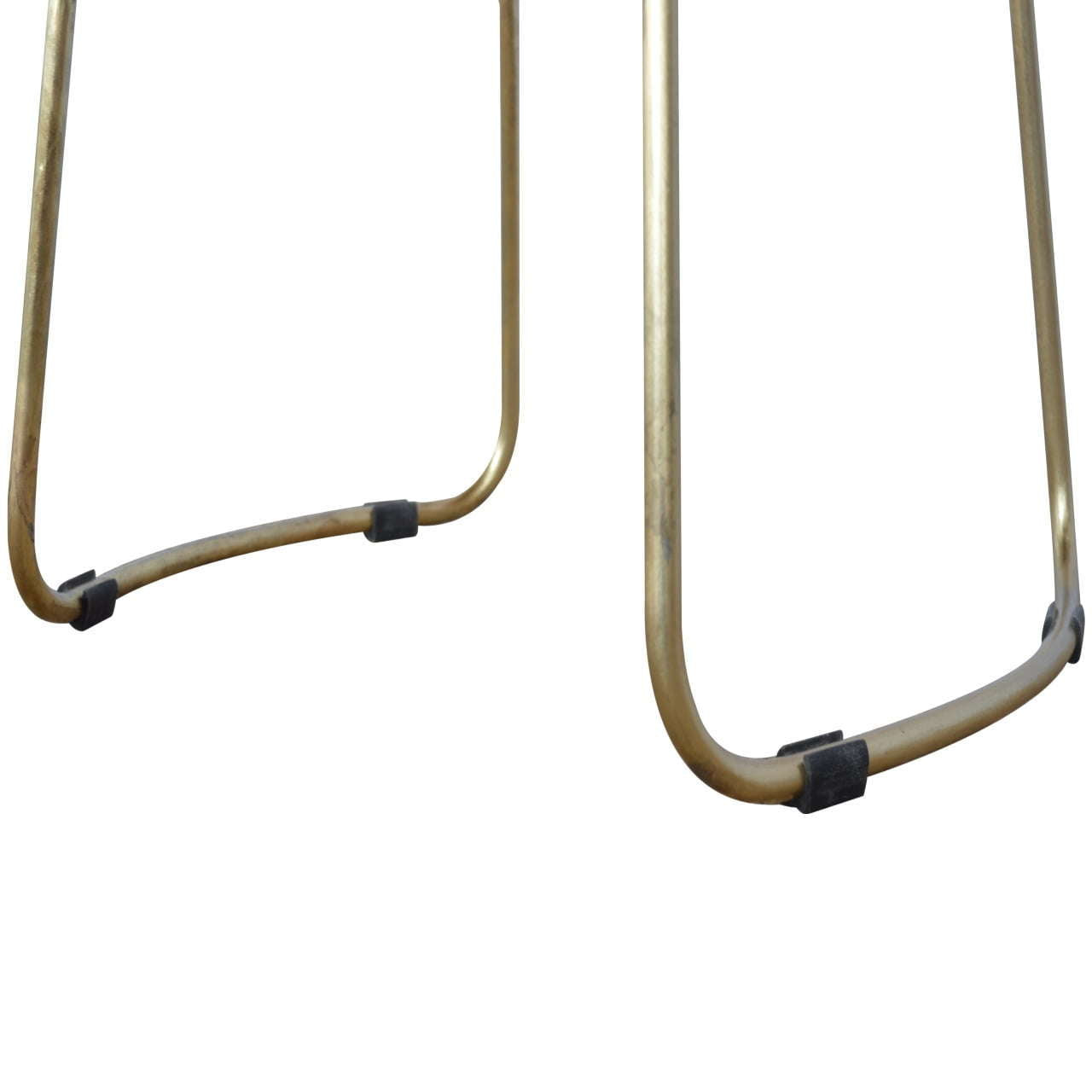 Ashpinoke:Gold Iron Bar Stool-Stools-Artisan