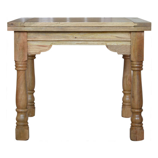 Ashpinoke:Granary Royale Turned Leg Butterfly Dining Table-Dining Tables-Artisan
