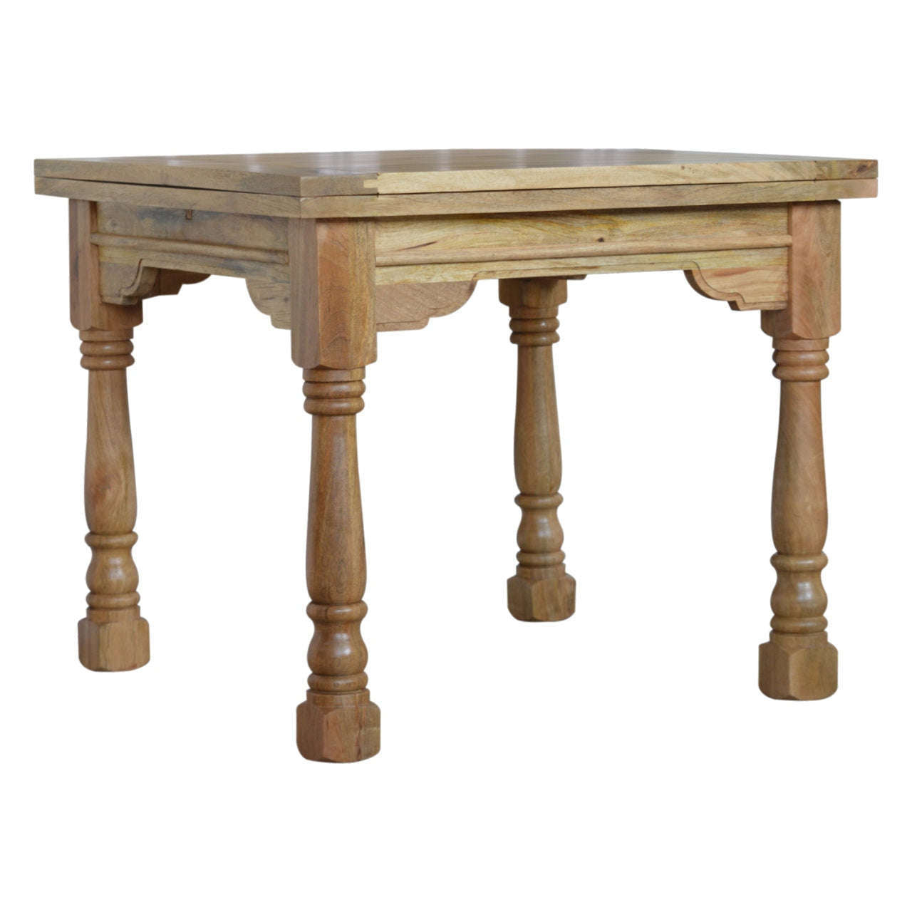 Ashpinoke:Granary Royale Turned Leg Butterfly Dining Table-Dining Tables-Artisan