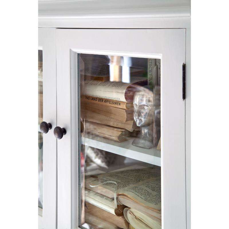 Ashpinoke:Halifax Collection 2 Level Pantry in Classic White-Cabinets-NovaSolo