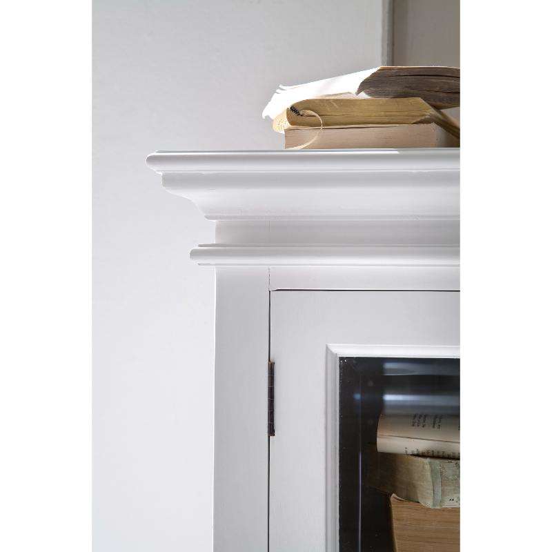 Ashpinoke:Halifax Collection 2 Level Pantry in Classic White-Cabinets-NovaSolo