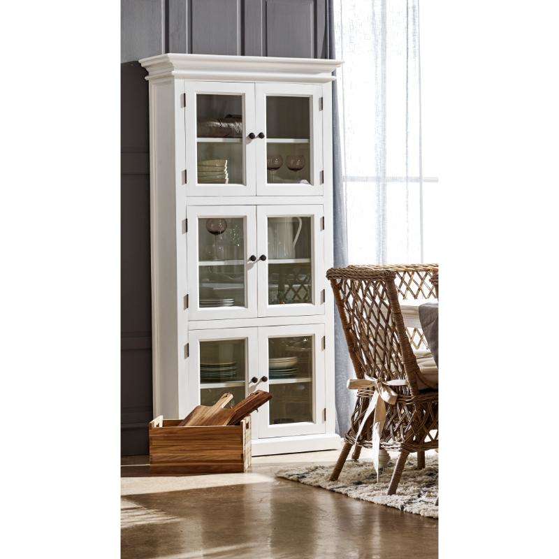 Ashpinoke:Halifax Collection 3 Level Pantry in Classic White-Cabinets-NovaSolo