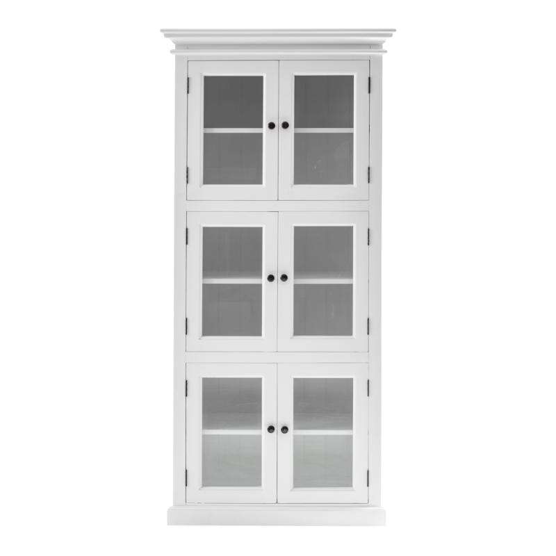 Ashpinoke:Halifax Collection 3 Level Pantry in Classic White-Cabinets-NovaSolo