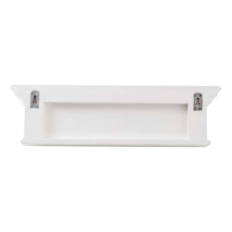 Ashpinoke:Halifax Collection 4 Hook Coat Rack 70cm in Classic White-Coat and Hat Racks-NovaSolo