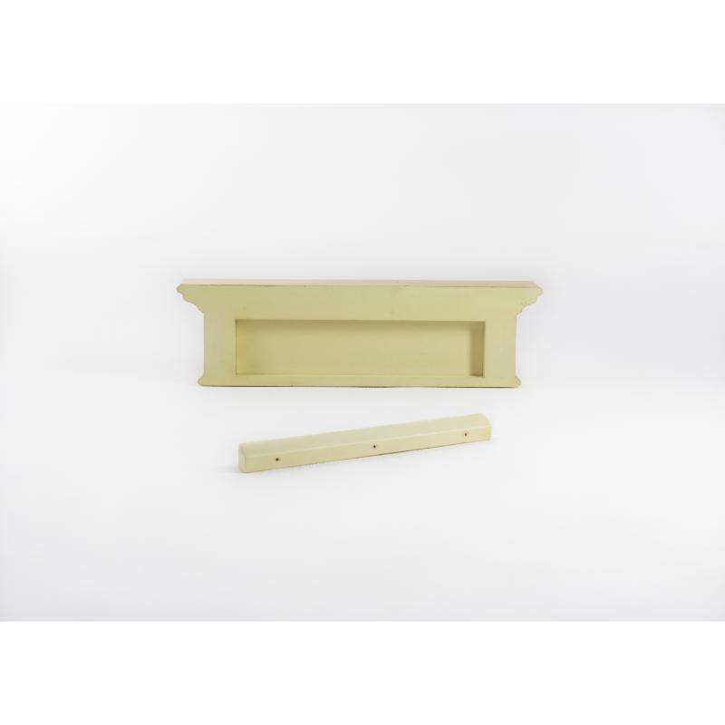 Ashpinoke:Halifax Collection 4 Hook Coat Rack in Yellow Brown Antique-Coat and Hat Racks-NovaSolo