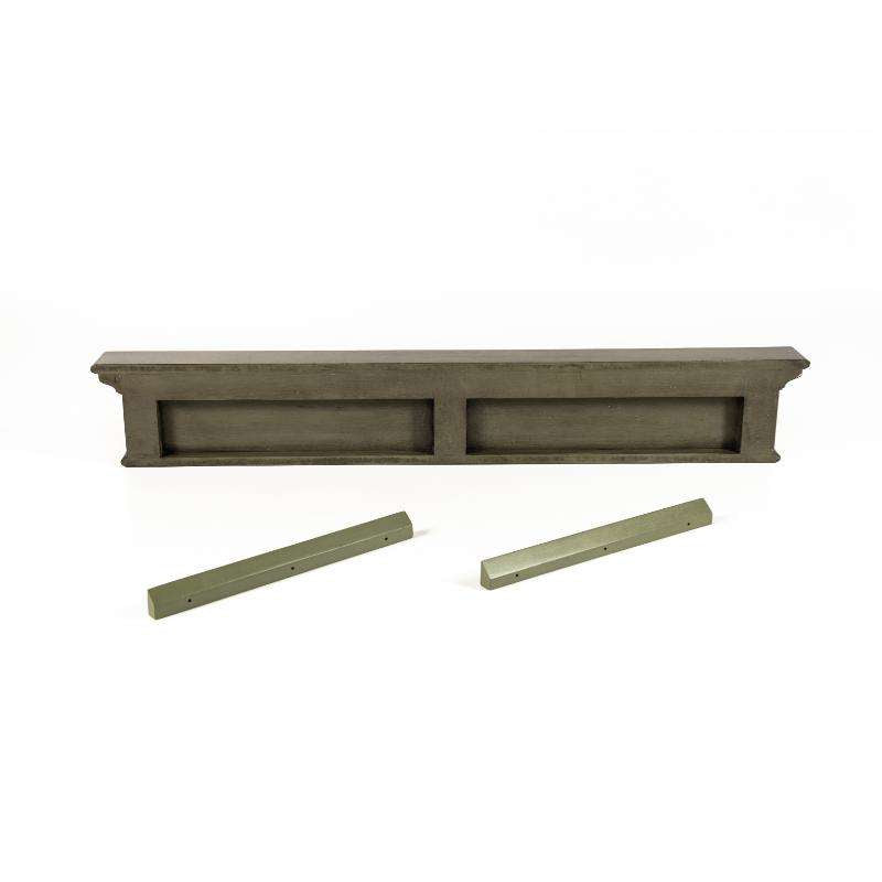 Ashpinoke:Halifax Collection 8 Hook Coat Rack in Green Black Antique-Coat and Hat Racks-NovaSolo