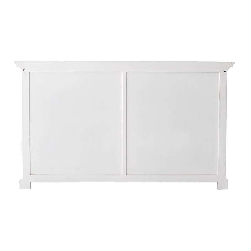 Ashpinoke:Halifax Collection Buffet with 2 Drawers in Classic White-Sideboards-NovaSolo