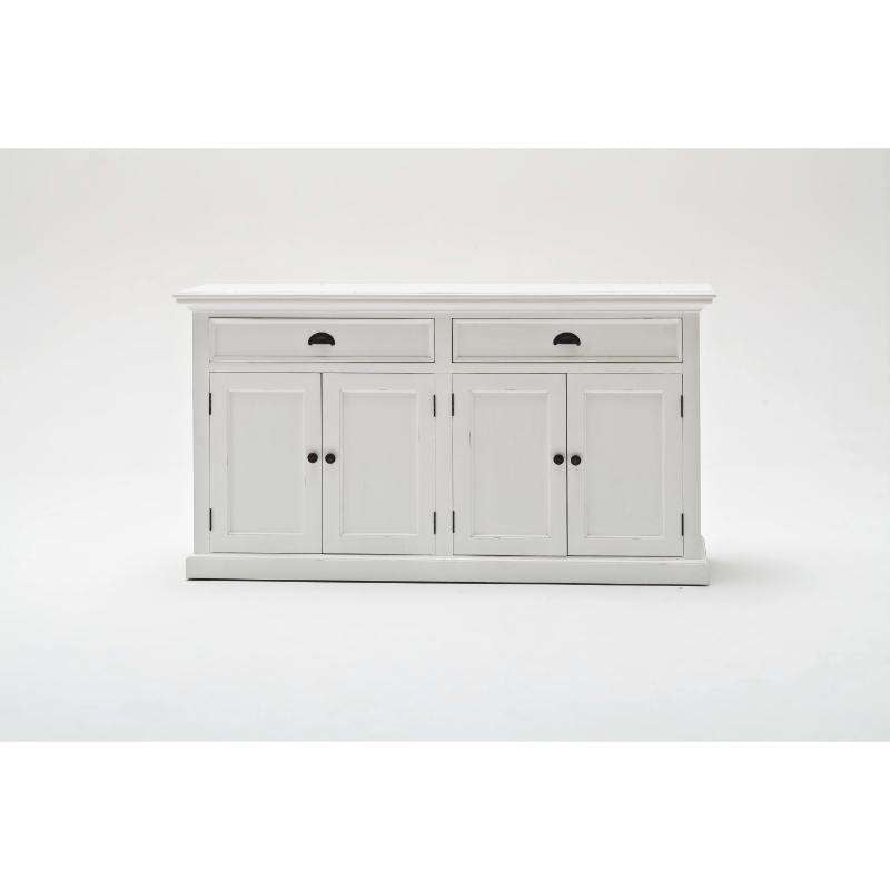 Ashpinoke:Halifax Collection Classic Buffet in Classic White-Sideboards-NovaSolo