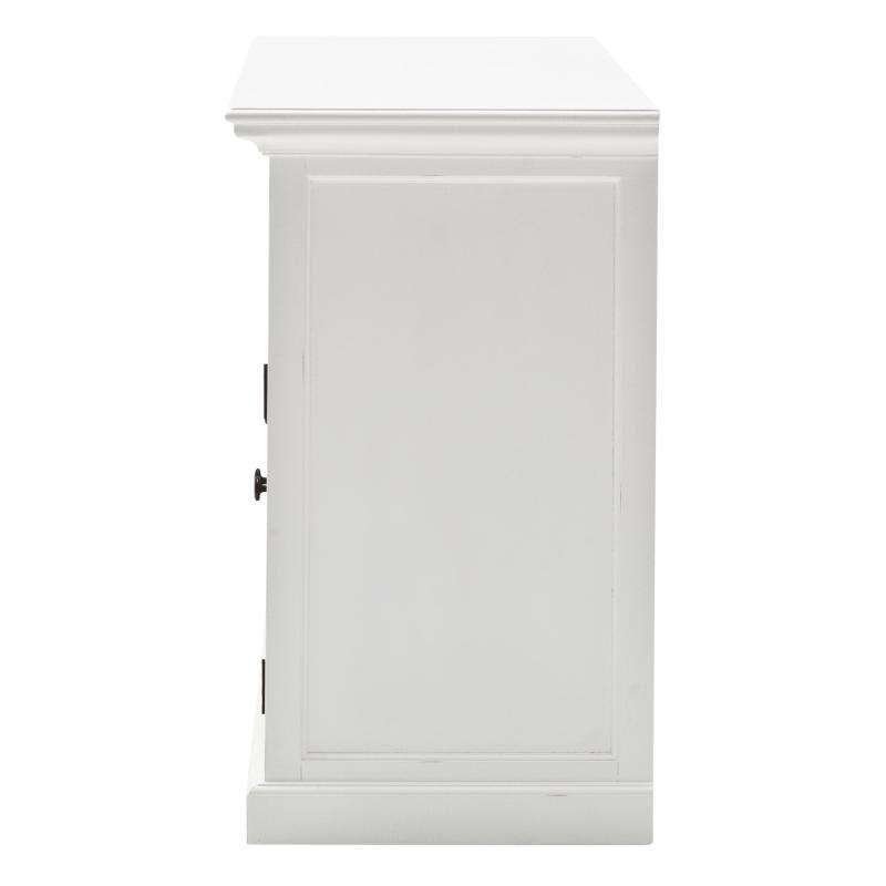 Ashpinoke:Halifax Collection Classic Buffet in Classic White-Sideboards-NovaSolo