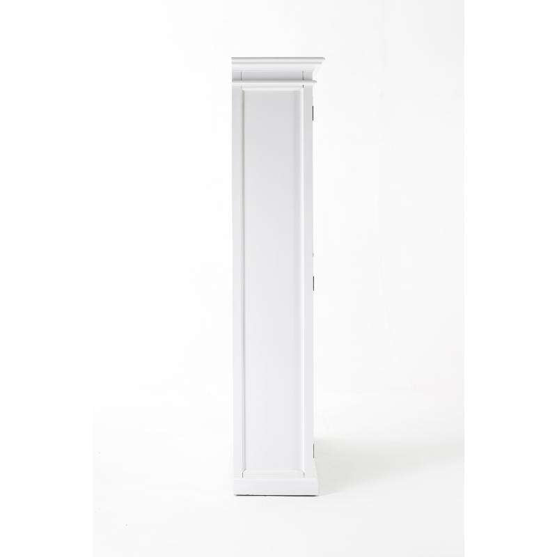 Ashpinoke:Halifax Collection Double Vitrine in Classic White-Cabinets-NovaSolo