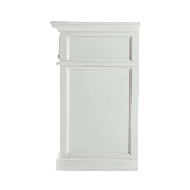 Ashpinoke:Halifax Collection Kitchen Buffet in Classic White-Sideboards-NovaSolo