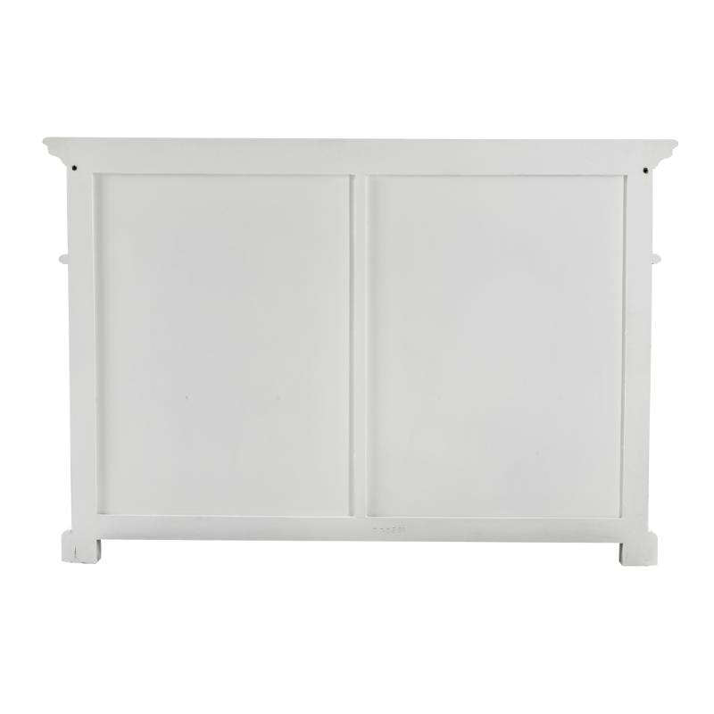 Ashpinoke:Halifax Collection Kitchen Buffet in Classic White-Sideboards-NovaSolo