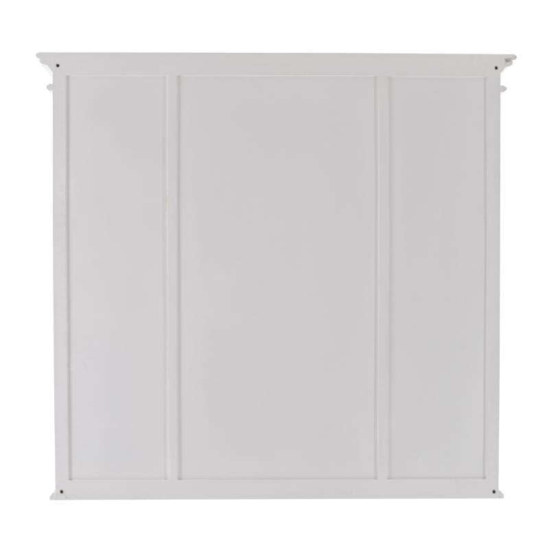 Ashpinoke:Halifax Collection Kitchen Hutch Unit in Classic White-Cabinets-NovaSolo