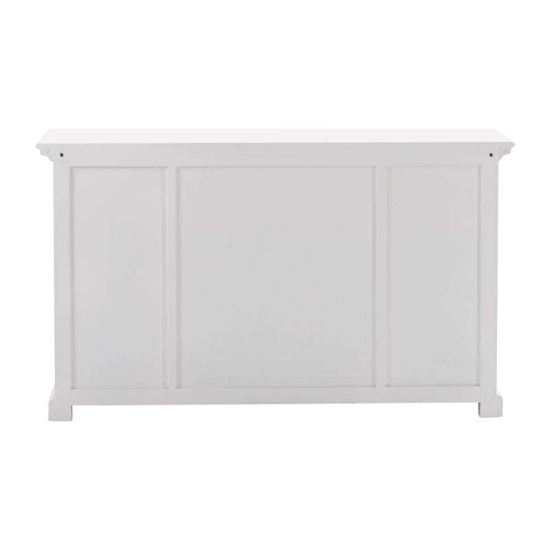 Ashpinoke:Halifax Collection Kitchen Hutch Unit in Classic White-Cabinets-NovaSolo