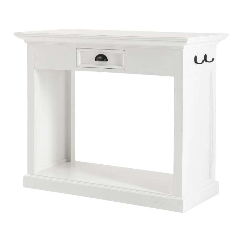 Ashpinoke:Halifax Collection Kitchen Table Set in Classic White-Kitchen Tables-NovaSolo