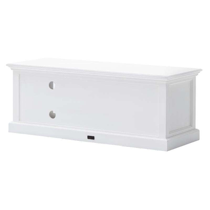 Ashpinoke:Halifax Collection Medium Entertainment Unit in Classic White-TV Units-NovaSolo