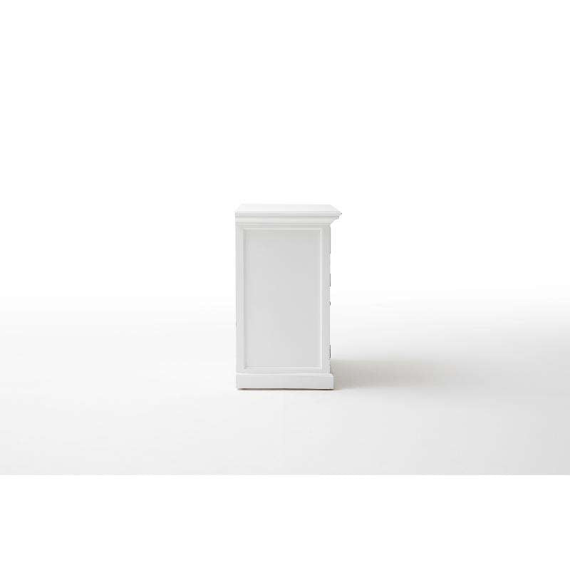 Ashpinoke:Halifax Collection Small Buffet in Classic White-Sideboards-NovaSolo
