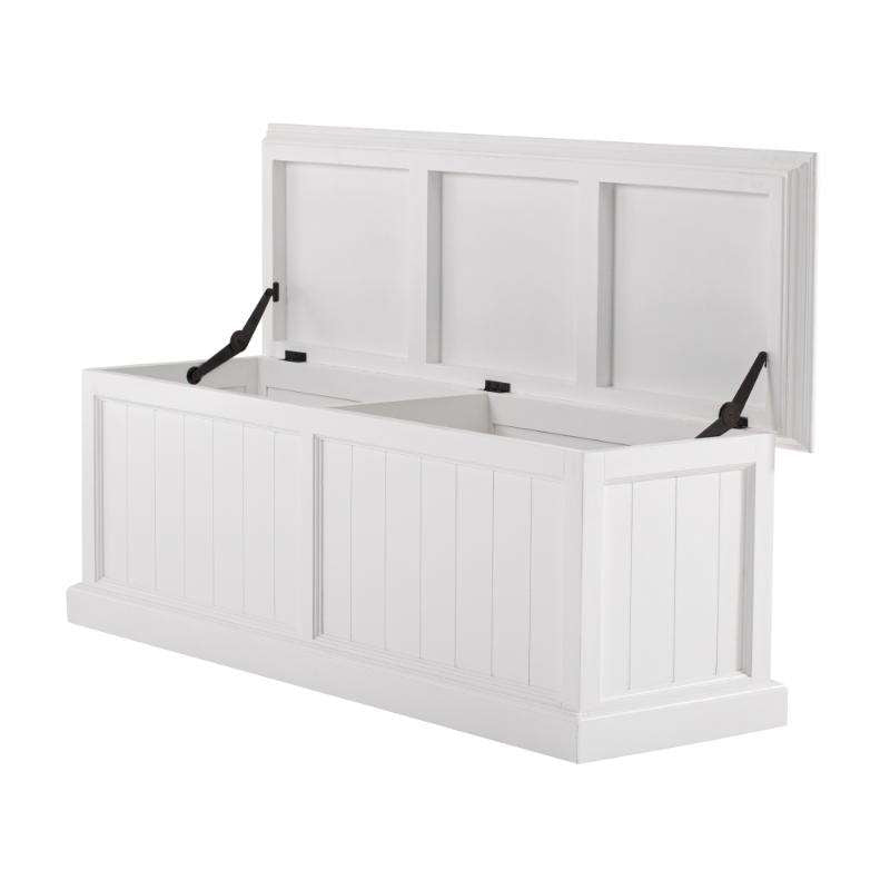 Ashpinoke:Halifax Collection Storage Chest in Classic White-Chests and Drawers-NovaSolo