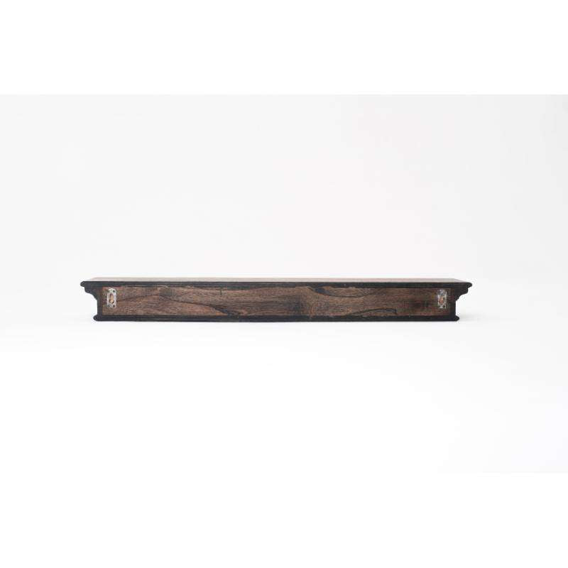 Ashpinoke:Halifax Mindi Collection Floating Wall Shelf, Extra Long in Black Wash-Shelving-NovaSolo