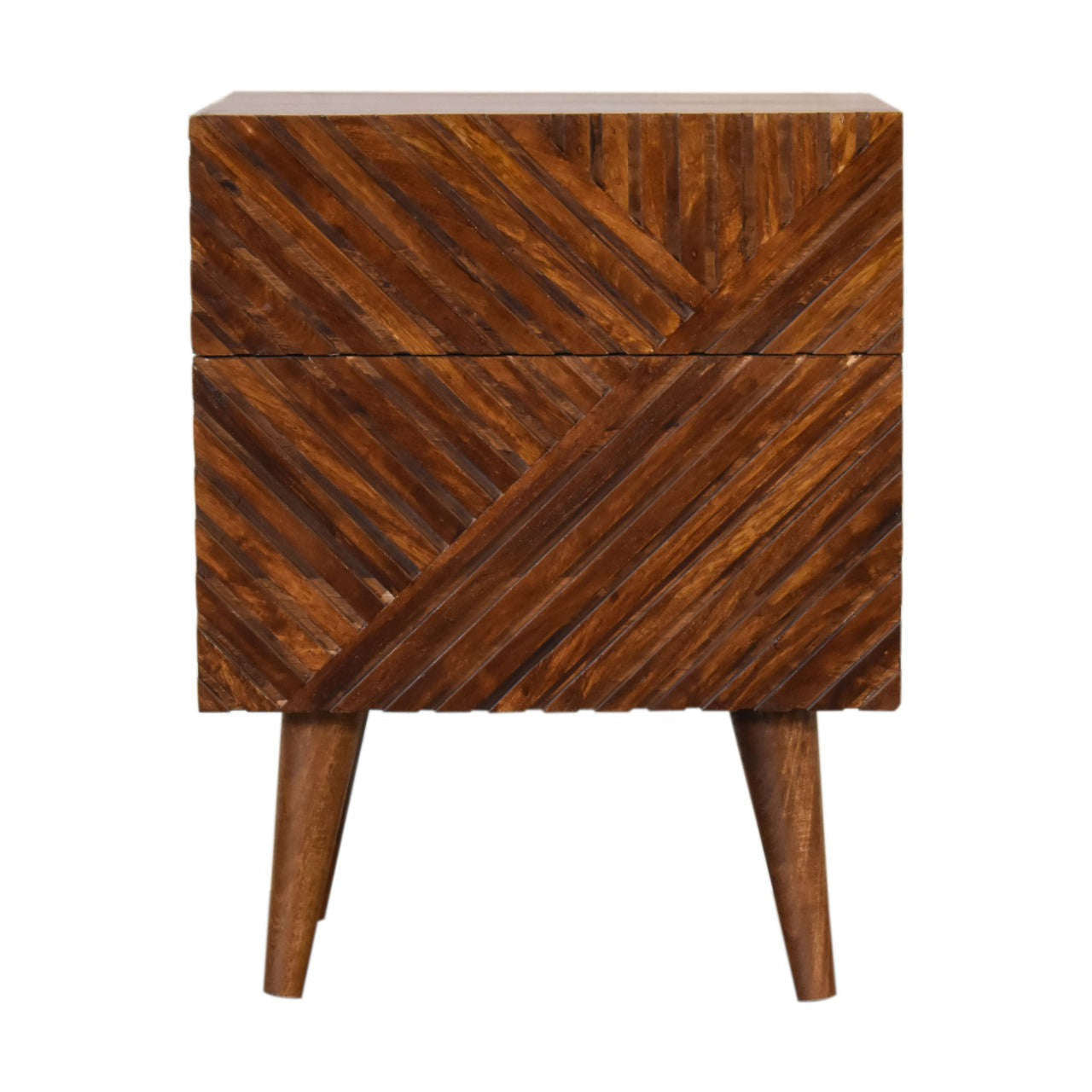 Ashpinoke:Lille 2 Drawer Bedside-Bedsides-Artisan